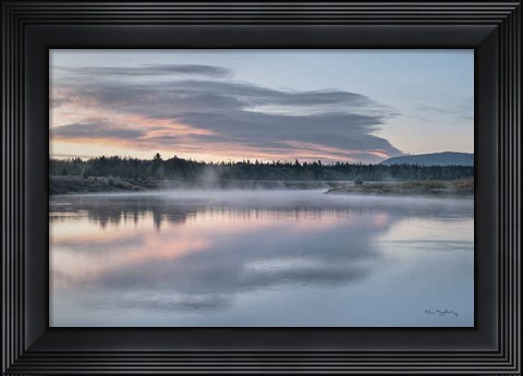 Framed Oxbow Bend Grand Teton National Park Print