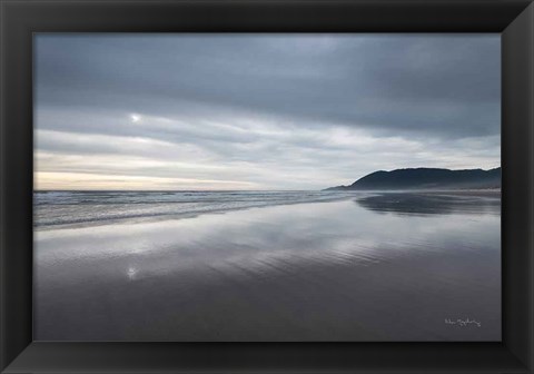 Framed Nehalem Beach Oregon Print