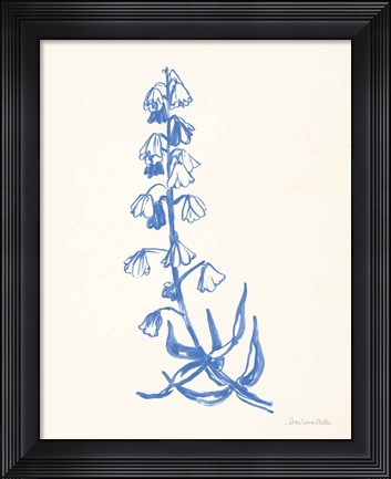 Framed Bluebells I Print