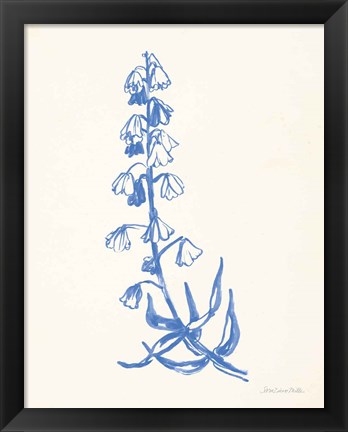 Framed Bluebells I Print