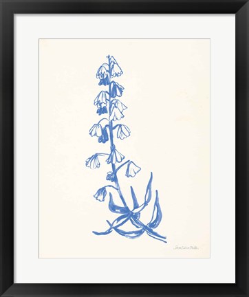 Framed Bluebells I Print