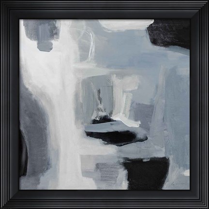 Framed On the Cape Gray Crop Print