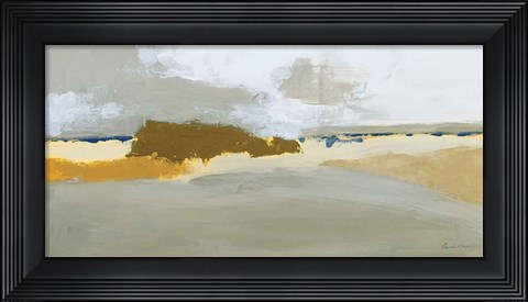 Framed Modern Gold Print