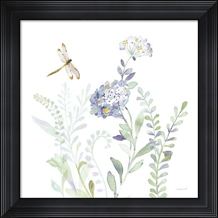 Framed Purples of Summer VII Print