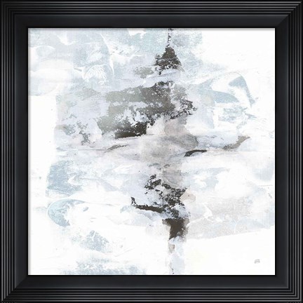 Framed Layered Thinking I with Blue Print