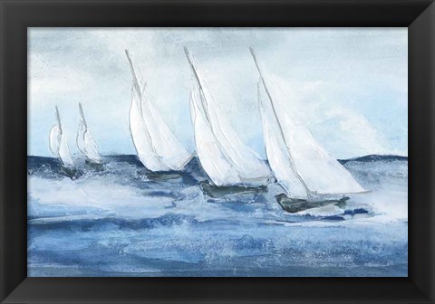 Framed Group Sail IV Print