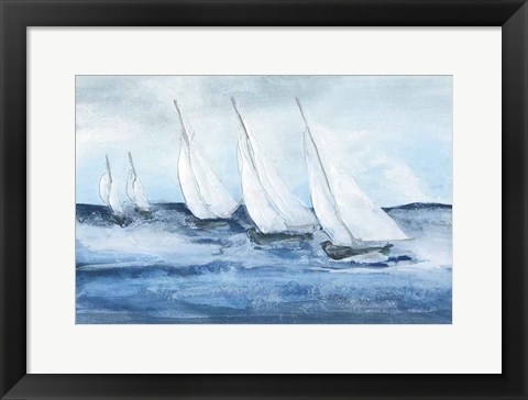 Framed Group Sail IV Print