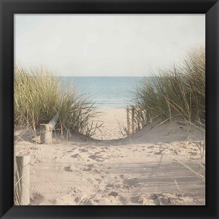 Framed Beach Grasses Print