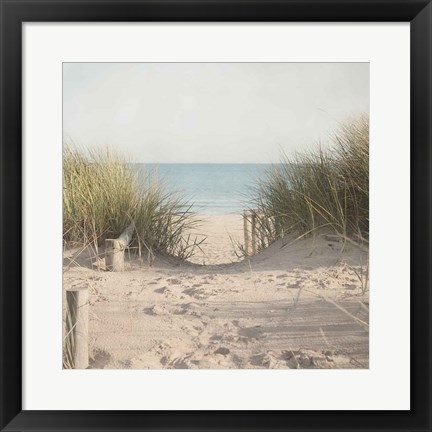 Framed Beach Grasses Print