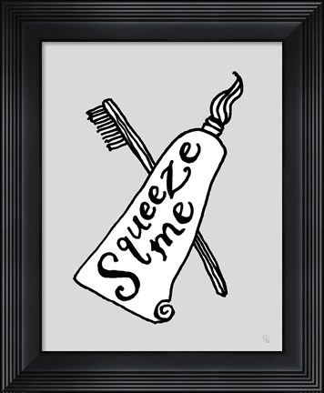 Framed Squeeze Me Print