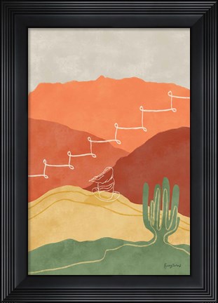 Framed Self Care II Print