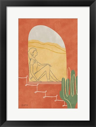 Framed Self Care I Print