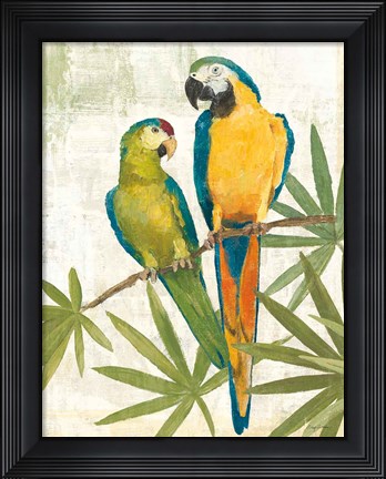 Framed Birds of a Feather III Crop Print