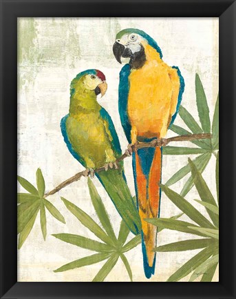 Framed Birds of a Feather III Crop Print