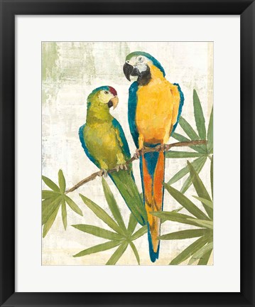 Framed Birds of a Feather III Crop Print