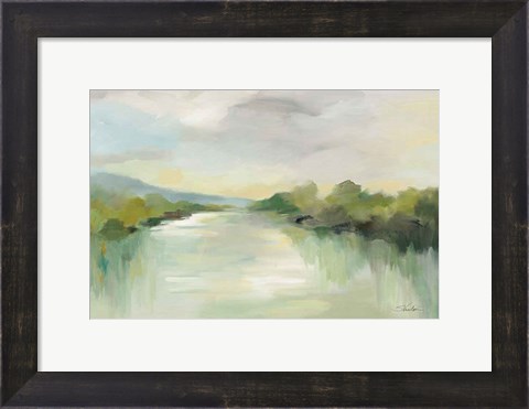 Framed April River Print