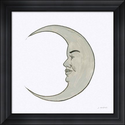 Framed Moon Print