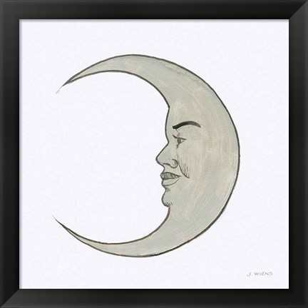 Framed Moon Print