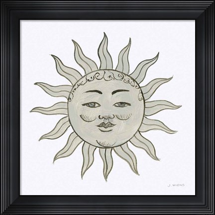 Framed Sun Print