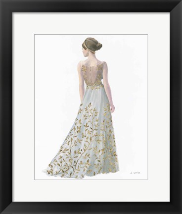 Framed Beautiful Lady II Print