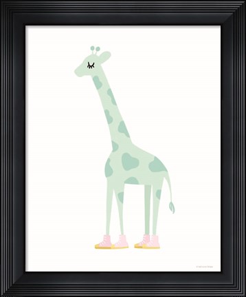 Framed Giraffe Print