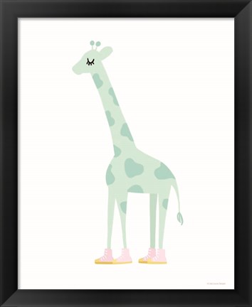 Framed Giraffe Print