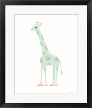 Framed Giraffe Print