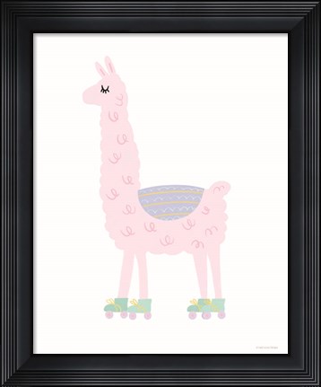 Framed Llama Print