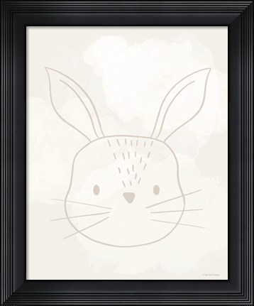 Framed Soft Rabbit Print