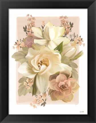 Framed Spring Passion Bouquet Print