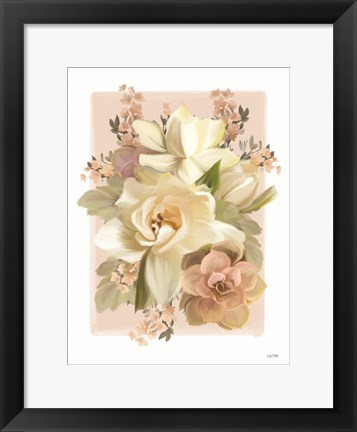 Framed Spring Passion Bouquet Print