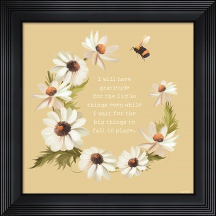 Framed Gratitude for the Little Things Print