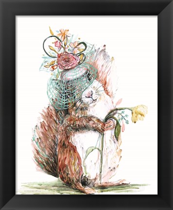 Framed Enchanted Squirrel Print