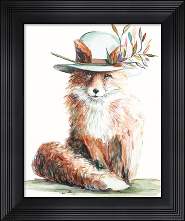 Framed Enchanted Fox Print