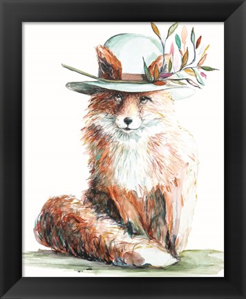 Framed Enchanted Fox Print