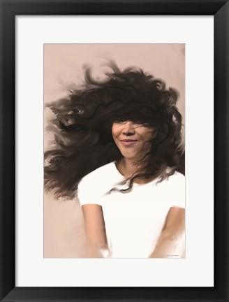 Framed It&#39;s a Little Windy Print