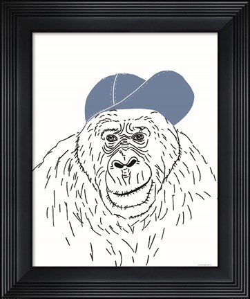 Framed Team Roster Gorilla Print