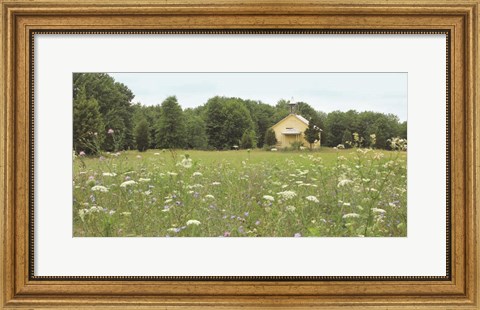 Framed Charming Countryside Print