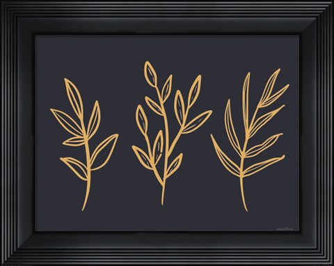 Framed Autumn Leaves Print