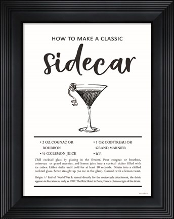 Framed Sidecar Print