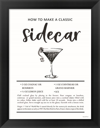 Framed Sidecar Print