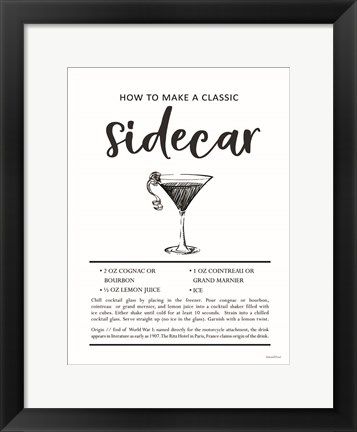 Framed Sidecar Print