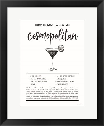 Framed Cosmopolitan Print