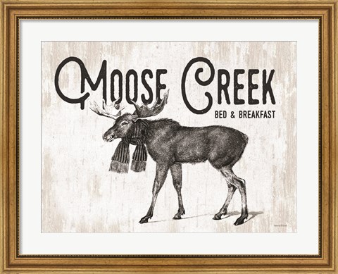 Framed Moose Creek Print