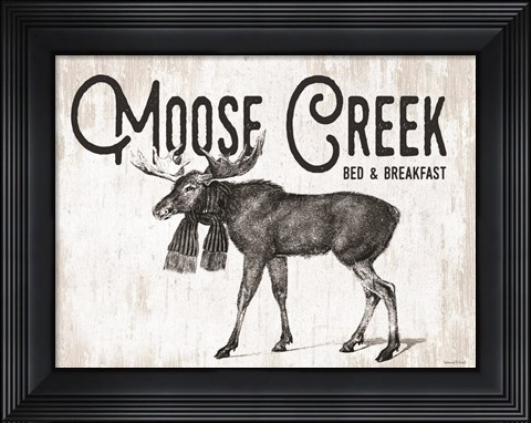 Framed Moose Creek Print