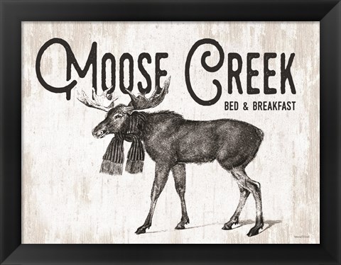 Framed Moose Creek Print