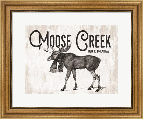 Framed Moose Creek Print