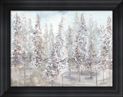 Framed Splendid Forest Print