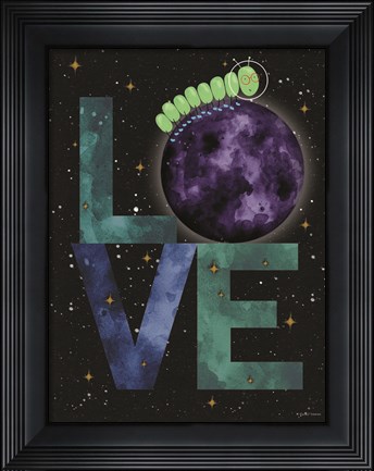 Framed Caterpillar Adventure 2 Print