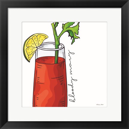 Framed Bloody Mary Print